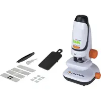 Celestron puhelinadapterilla varustettu lasten mikroskooppi