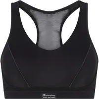 Shock Absorber Pump Padded Sports Bra - Black - B x 70