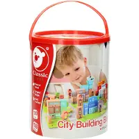 Classic World Wooden Blocks City 120pcs.