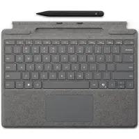 Microsoft Surface Pro Keyboard - Näppäimistö - Tsekkiläinen - Harmaa
