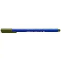 Staedtler Fibre-tip tripl.col rPP.10 pcs olive green