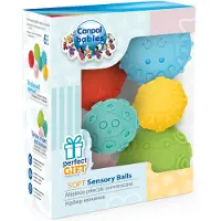Canpol Babies Sensory balls pehmeät sensoripallot 6 kpl