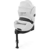 Cybex Anoris T2 i-Size turvaistuin Plus Platinum White, sis. kuomu