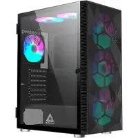 Montech Tour Midi X3 Mesh Musta pelikotelo