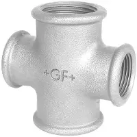 +GF+ cross galvanized 1-3/4''
