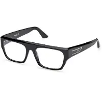 GCDS GD5045 53/17/145 Kiiltävä musta etuosa asetaatti UNISEX GD5045