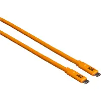 Tether Tools TetherPro kaapeli USB-C - USB-C 4,6 metriä oranssi