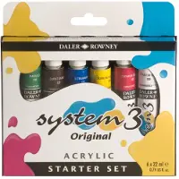Daler Rowney System 3 akryylivärisetti