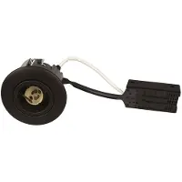 Scan-Products Luna quick install 230v gu10 ip44 matt black round