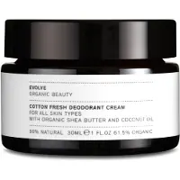 Evolve Organic Beauty Cotton Fresh Deodorant, 30ml