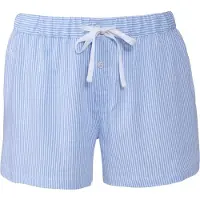 Ralph Lauren Pyjamahousut vaaleansininen / valkoinen