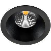 SG ARMATUREN A/S Downlight Junistar Soft LED 9W 3000K, svart