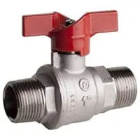 Pettinaroli m x m heavyduty fullway ball valve Punainen butterfly Kahva te
