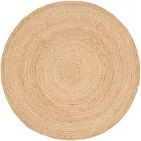 KMCarpets Jute pyöreä matto