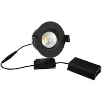 HiluX D8 Tilt360 - Full Spectrum LED Recessed spot - Ra97 - 2700K - Black