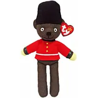 TY Beanie Babies Mr Beans Teddy Guardsman