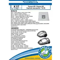 Hanestroem – Vacuum cleaner bags K57 fits: BOSCH BSGL2MOVE / SIEMENS VSZ 4….