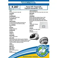 Hanestroem – Vacuum cleaner bags K287 fits: IDELINE Typhoon silver, WAVES VC-15006