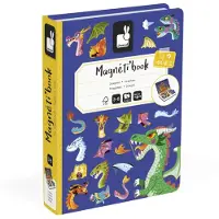 Janod Magneti'book Dragons - Blue - ONE SIZE