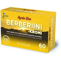 Via Naturale Hyvän Olon Berberiini + Kromi