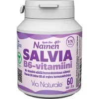 Via Naturale Hyvän Olon Salvia B6-vitamiini ravintolisä