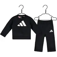 Adidas Treenipuku 'Essentials' musta / valkoinen