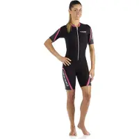 Cressi Playa 2.5 Mm Naisten Lyhythihainen Shorty-märkäpuku