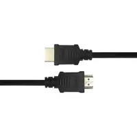 Deltaco – Premium-sertifioitu nopea HDMI-kaapeli, 1 m, musta (00100003)