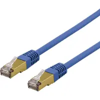 Deltaco SFTP-6 sininen S/FTP Cat6a verkkokaapeli