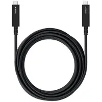 Sharp USB-C 5M | USB-C - USB-C | 2.0 | 5m | Musta
