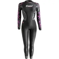Cressi Kuwae Back Zip 2-3-4 Mm Naisten Märkäpuku
