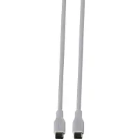 Deltaco USB-C Latauskaapeli 60W Silikoni - Harmaa - 1,5m