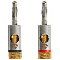Nedis CATB26900GD Suora Uros 2 kpl Banaaniliitin