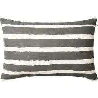 Chhatwal & Jonsson Block Stripe ulkotyyny 40x60 cm Grey-off white