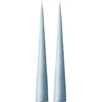 Ester & Erik -kartiokynttilä 37 cm, 2-pakkaus matta Dusty blue 83