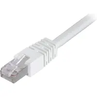 Deltaco STP-6 F/UTP Cat6 valkoinen verkkokaapeli