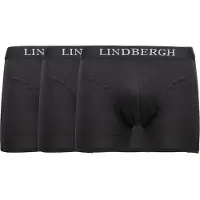 Lindbergh Basic Bamboo Boxers 3 Pack - Black - XXL