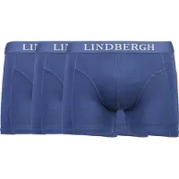 Lindbergh Basic Bamboo Boxers 3 Pack - Blue - XXL