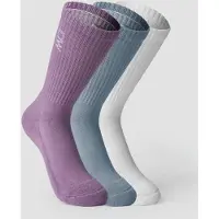 ICANIWILL Training Socks 3-pack Lavender/Soft Blue/White