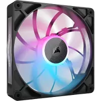 Corsair iCUE LINK RX140 MAX RGB 140 mm PWM Fan Expansion Kit -laajennussarja, musta