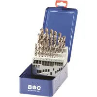 Bohrcraft Metalliporanteräsarja BC11201310025; HSS-G; 1-13 mm; 25 kpl.
