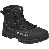 Greys Tital Wading Boot Cleated Black kahluukenkä