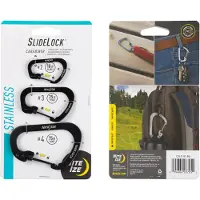 Nite Ize Slidelock Carabiner (Size: Combo 2-3-4 - Black)