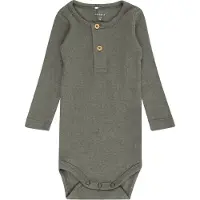 Name it Nbmkab Ls Body Noos - Khaki green - 50
