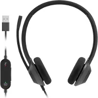Cisco – Hdset322 Wred Dual On-Ear CarbonBK USB-A (HS-W-322-C-USB)