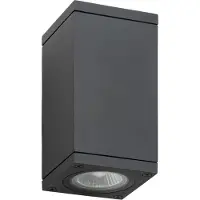 LCD Ulkoseinävalaisin 5160, himmennettävä, Musta, Alumiini, Moderni