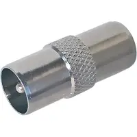 Deltaco antenniliitin IEC uros-uros