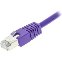 Deltaco STP-6 F/UTP Cat6 violetti verkkokaapeli