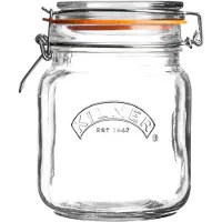 Kilner - Clip Top Säilöntäpurkki 1 L Kirkas