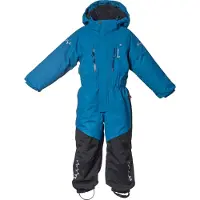 Isbjörn of Sweden Kids' Penguin Snowsuit Teal Haalarit 86